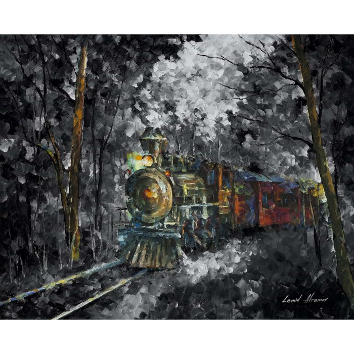 pinturas de trenes antiguos